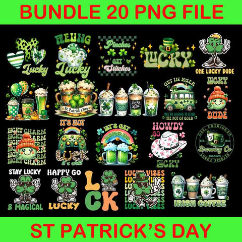 Bundle Lucky St Patrick Day Png