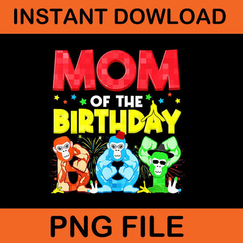 Mom And Dad Birthday Boy Gorilla Game PNG