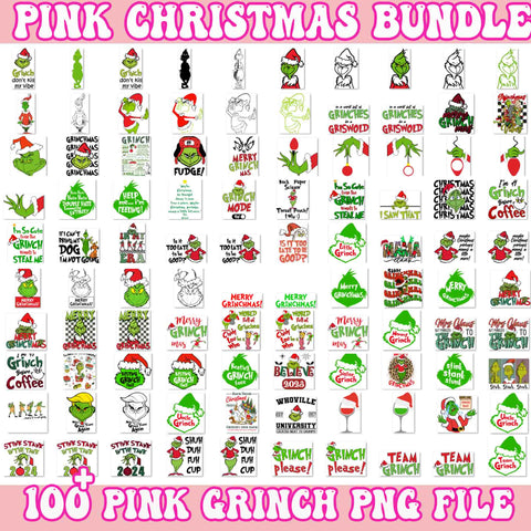 100+ File Grinch Christmas Bundle, Grinch Bundle Png, Pink Christmas Bundle Png, Merry, Tumbler, Grnichmas Png, Retro Grinc Png, Christmas