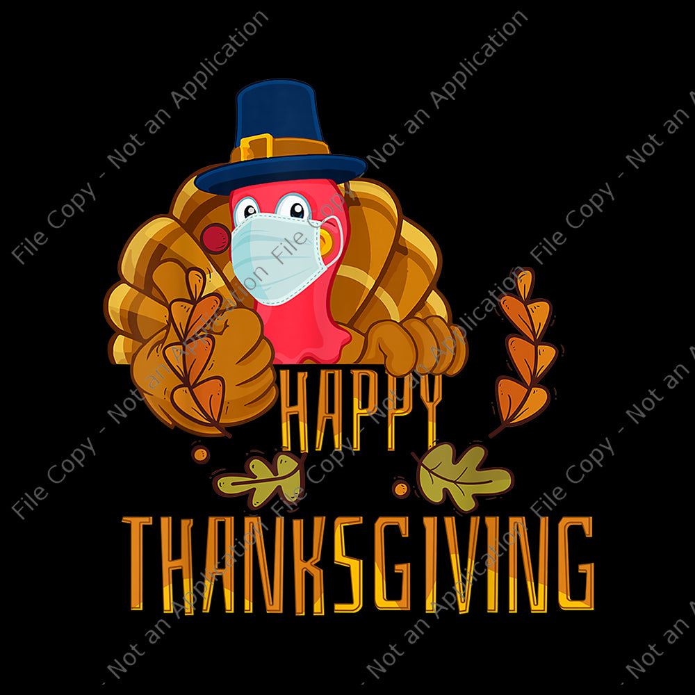 happy thanksgiving face mask, happy thanksgiving quarantine, 2020 quar –  buydesigntshirt, image size:1000x1000