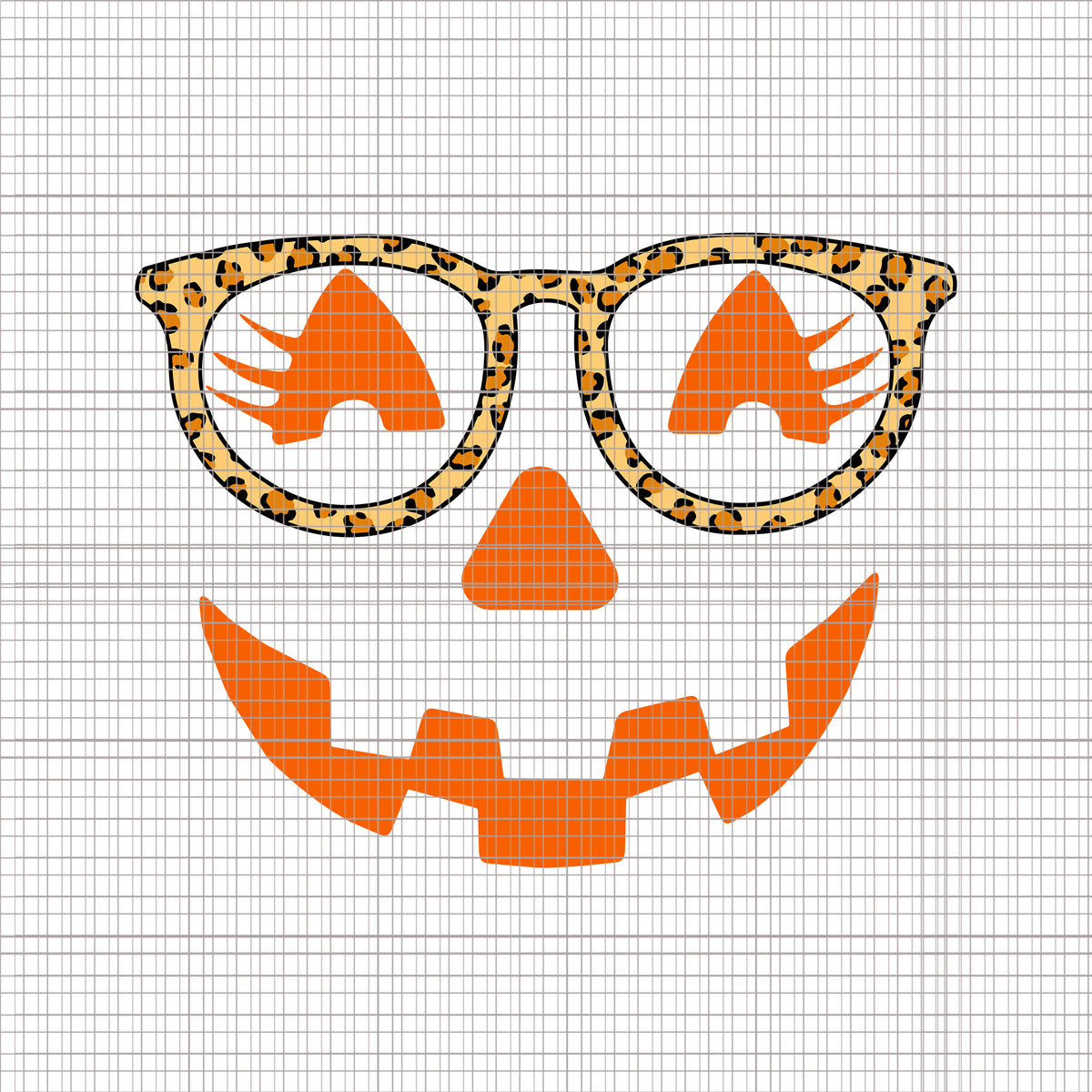Jack O' Lantern Pumpkin Face Women Leopard Svg, Jack O' Lantern Svg, P – buydesigntshirt for Free Printable Halloween Plastic Canvas Patterns