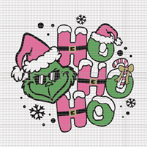 Ho Ho Ho Grinch Svg, Pink Grinch Svg, Pink Christmas Svg, Pink Grinchmas Svg, Grinchmas Svg, Woman Christmas Svg, Pink Woman Christmas Svg, Pink Woman Svg, Grinchmas Woman Svg, Christmas Svg