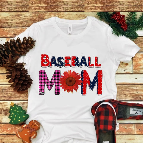 Baseball Mom Flower Png