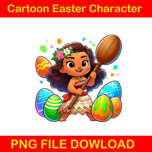 Cartoon Easter Character Png, Happy Easter Day Png