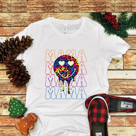 Mama Smile Tie Dye Png