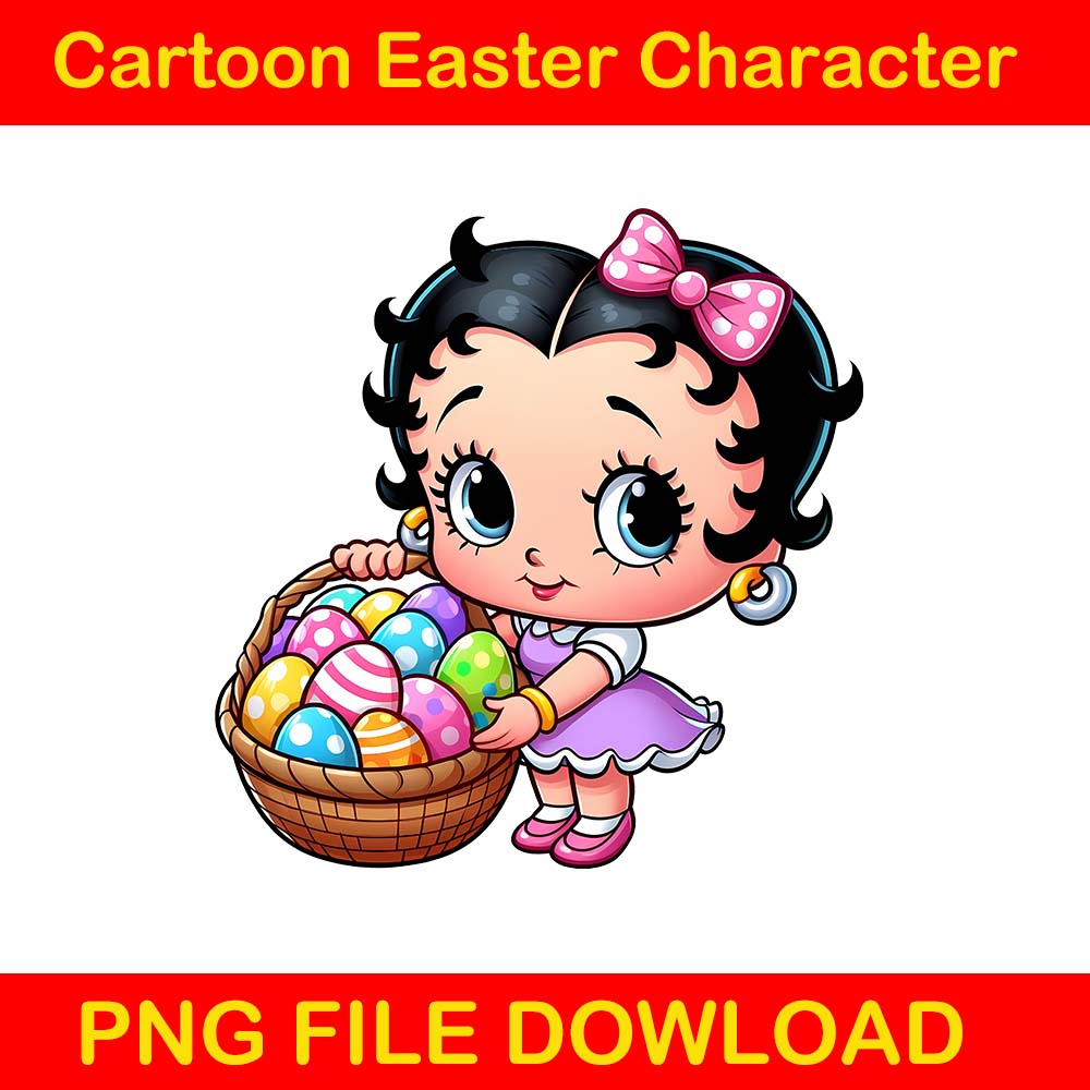 Cartoon Easter Character Png, Happy Easter Day Png