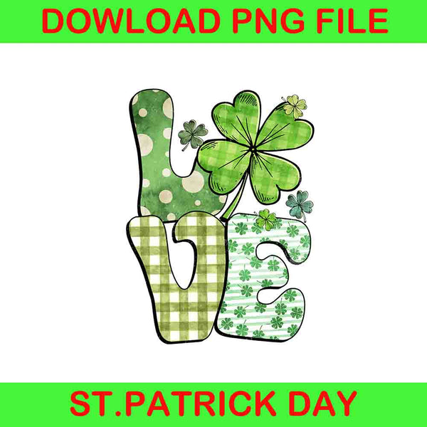 Love St Patrick day Png