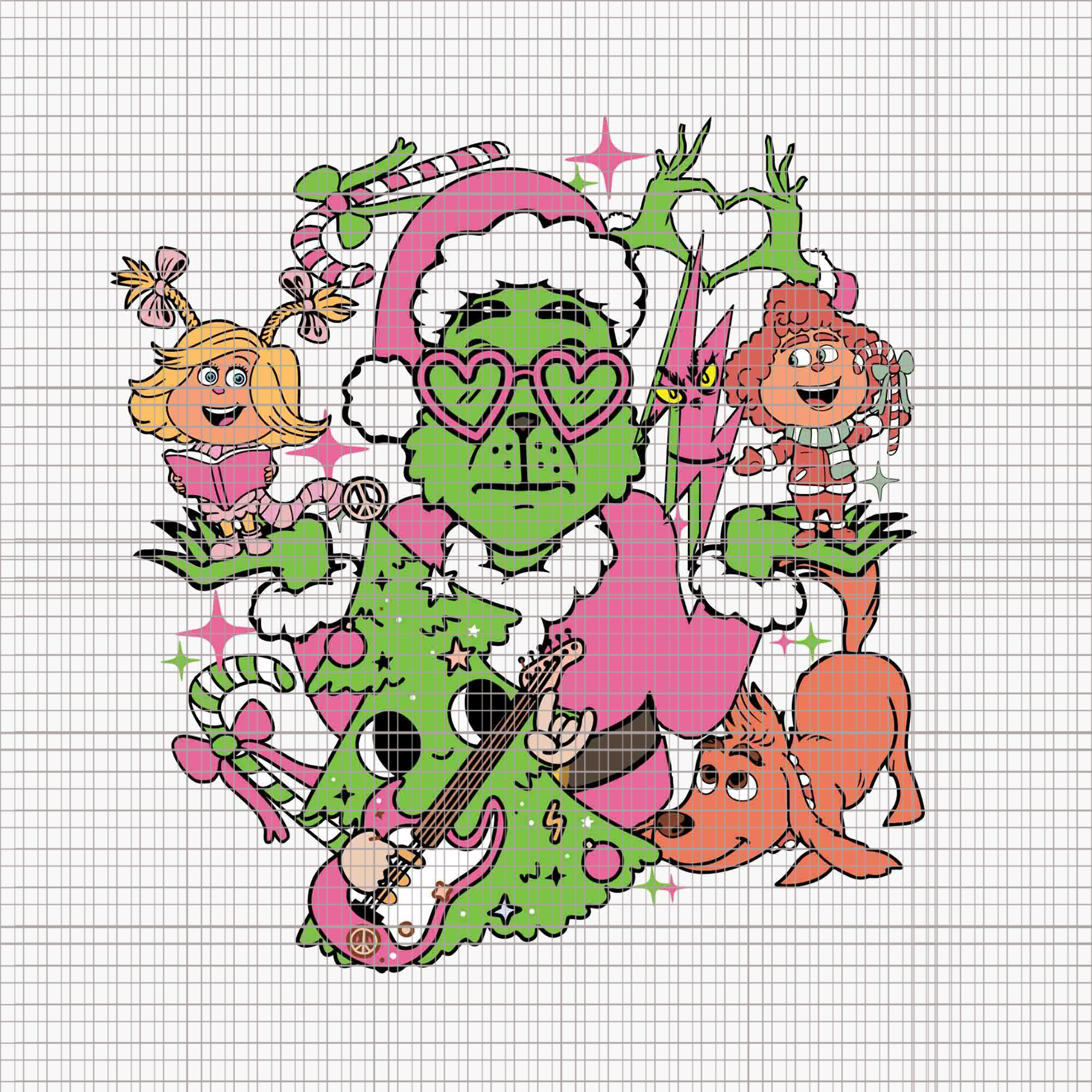 Pink Grinch Svg, Pink Christmas Svg, Pink Grinchmas Svg, Grinchmas Svg, Woman Christmas Svg, Pink Woman Christmas Svg, Pink Woman Svg, Grinchmas Woman Svg, Christmas Svg