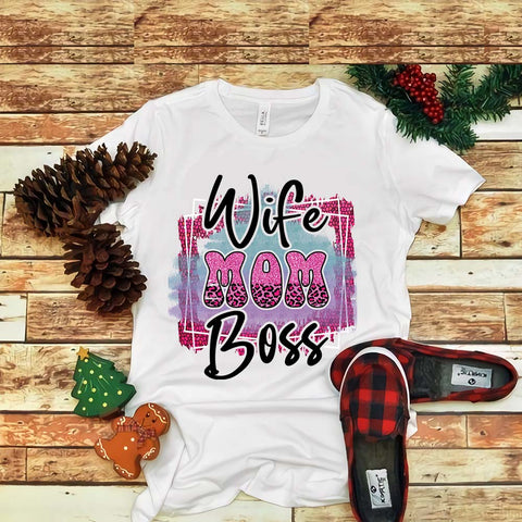Wife Mom Boss Png