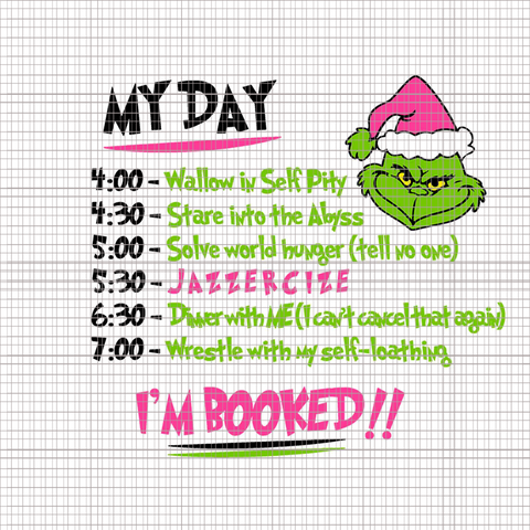 Grinch Day Png, Grinch Christmas Png, Pink Grinch Png, Pink Christmas Png, Pink Grinchmas Png