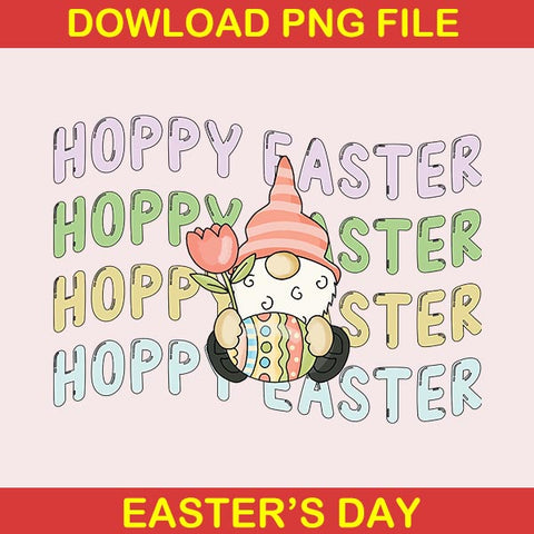 Hoppy Easter Gnome Png