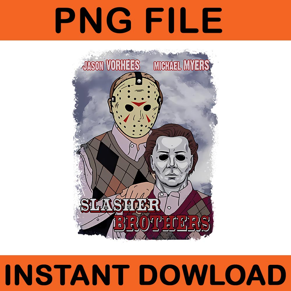 Jason Vorhees Michael Myers Slasher Brothers PNG