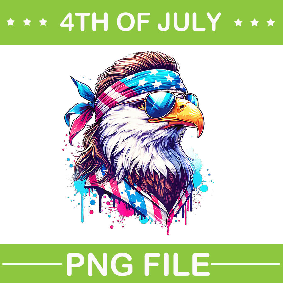 Eagle 4th Of July Patriotic PNG, Eagle Murica PNG File Vector, Eagle PNG 