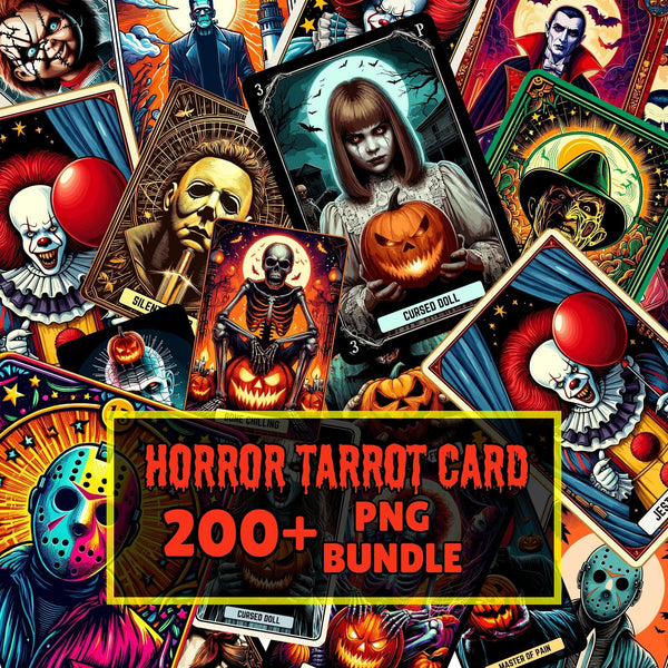 Halloween Mega Bundle Png, Horror Film Designs, Retro Halloween Png Bundle, Fall Png Bundle, Spooky Vibes Png, Trick Or Treat, Cartoon