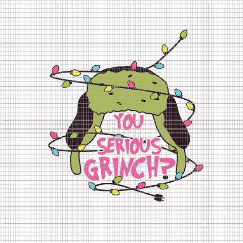 You Serious Grinch Png, Grinch Christmas Png, Pink Grinch Png, Pink Christmas Png, Pink Grinchmas Png