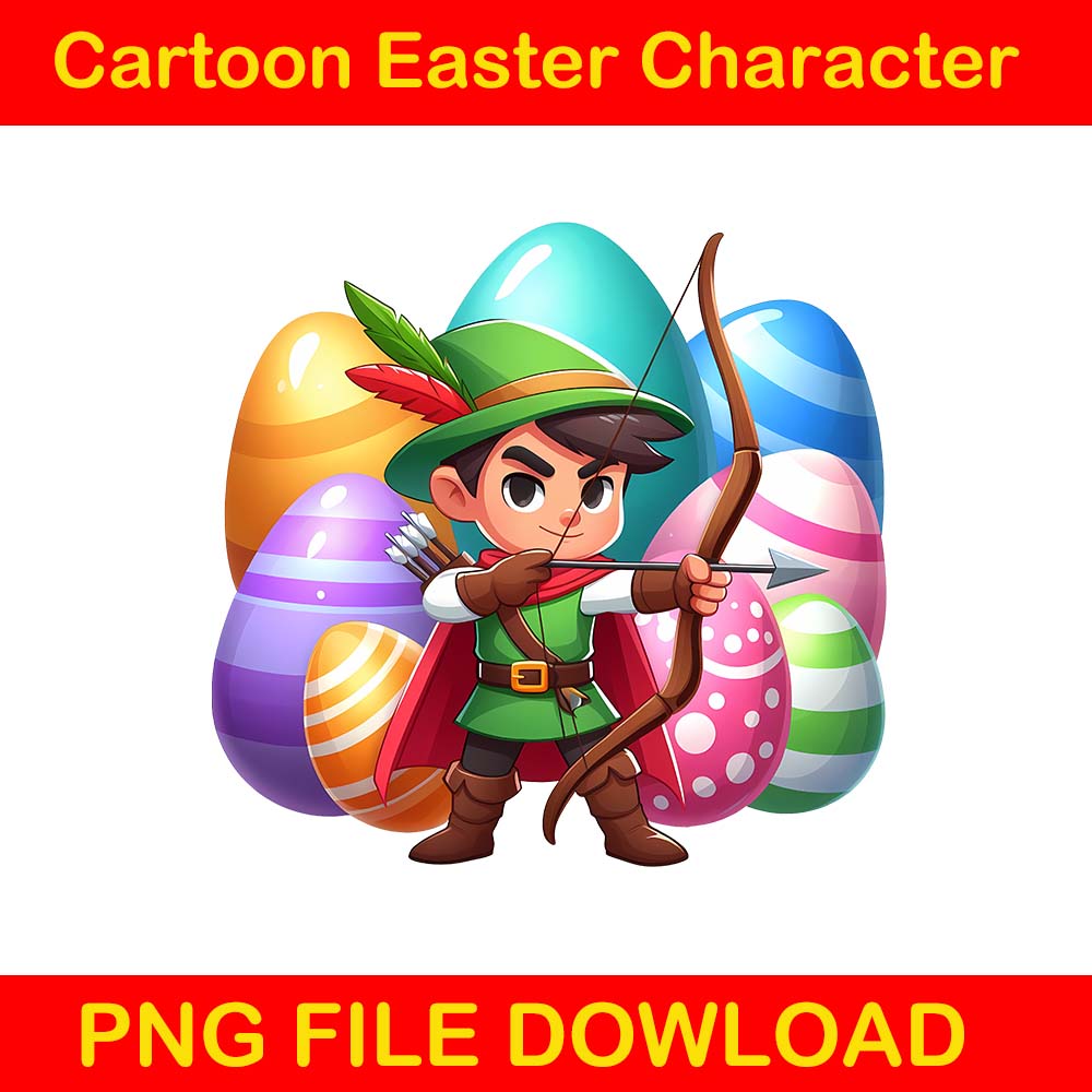 Cartoon Easter Character Png