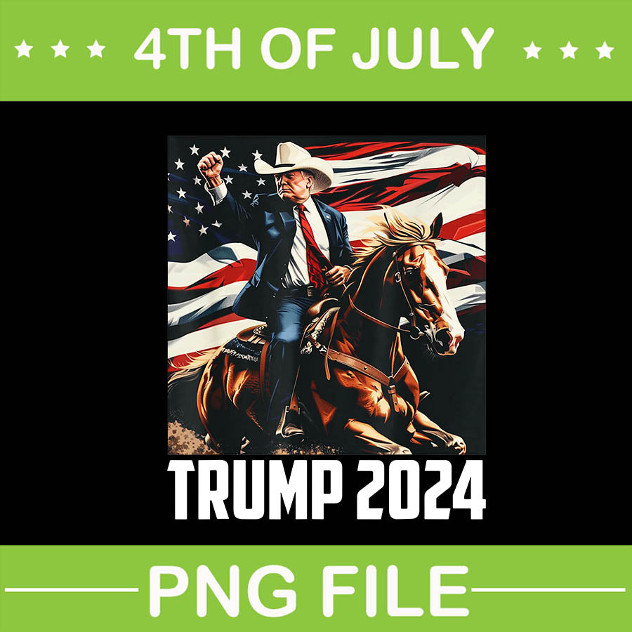 Trump 2024 4th Of July PNG, Trump  Independence Day PNG