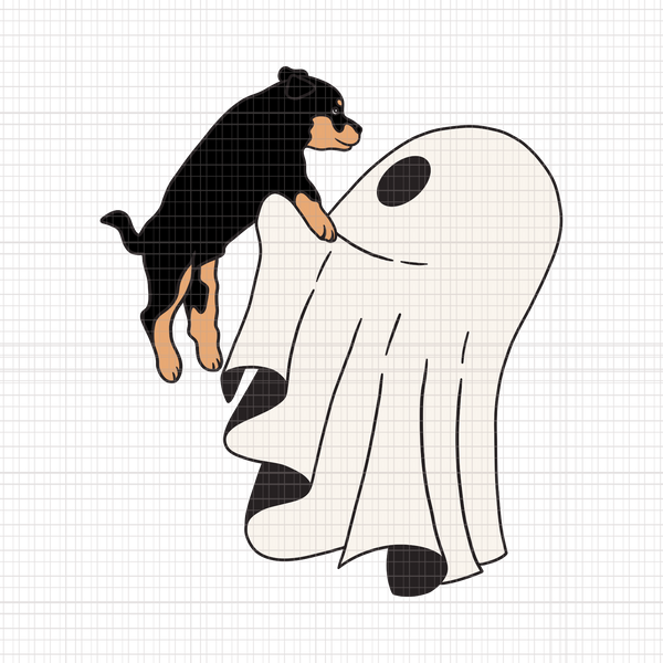Black Cat Ghost PNG, Halloween Cute Ghost Coffee PNG, Trendy Bougie Boo PNG, Ghost Spooky Vibes PNG, Cute Ghost PNG