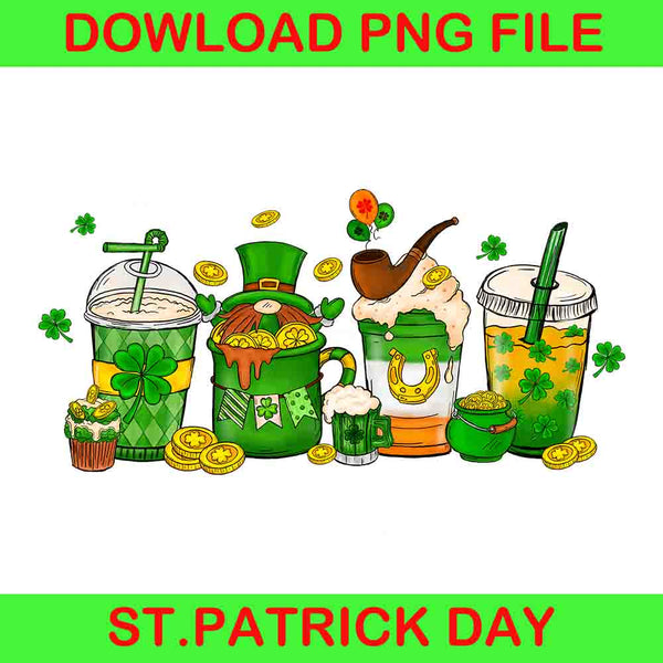 Drink Coffee Patrick Day Png