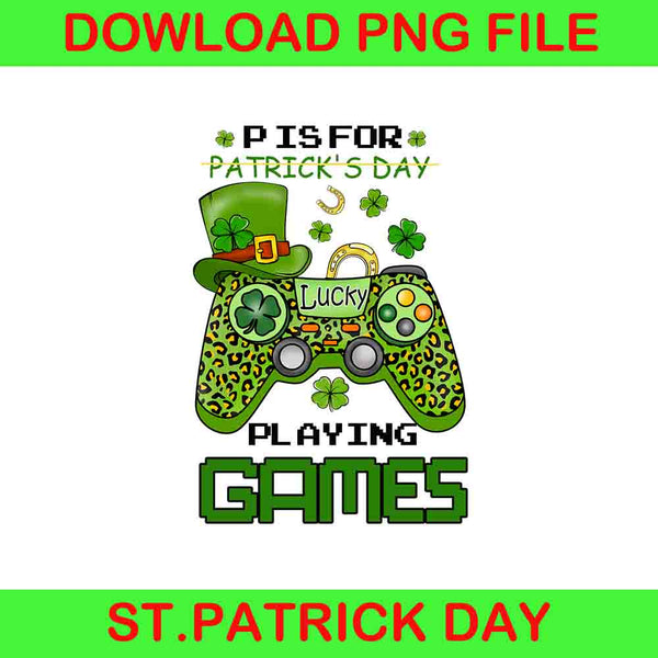 Pisfor Patrick's Day Playing Games Png