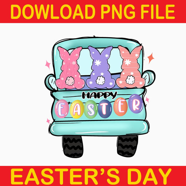 Happy Easter Day Car Png