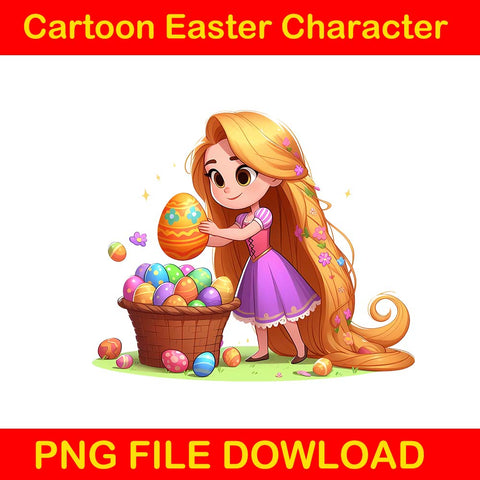 Cartoon Easter Character Png, Happy Easter Day Png