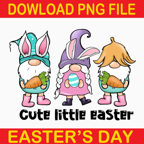 Cute Little Easter Gnome Png