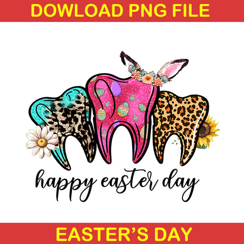 Happy Easter Day Teeth Png