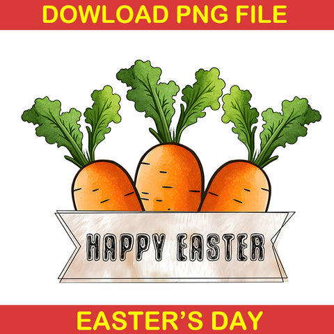 Happy Easter Carrot Png