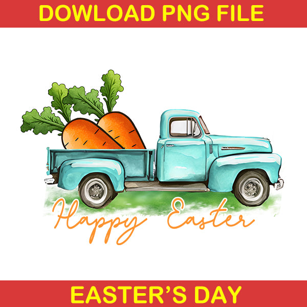 Happy Easter Day Car Png