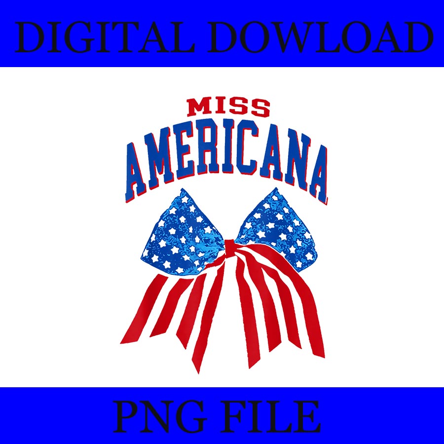 Miss Americana 4th Of July PNG