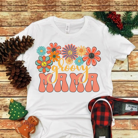 Groovy Mama Flower Png