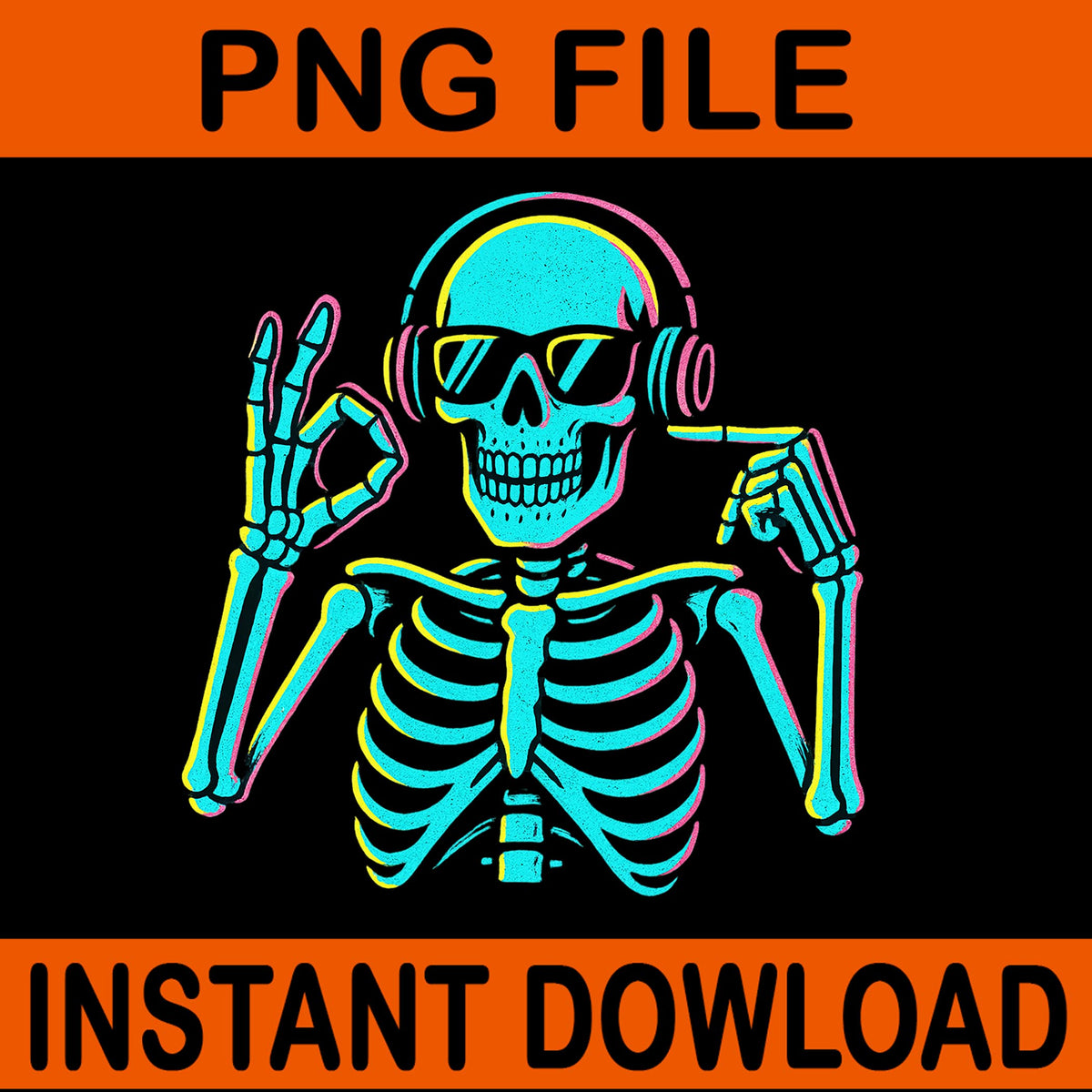 Let's Get Sendy 67 Emote Skeleton PNG, 67 Skeleton Six Seven Halloween ...
