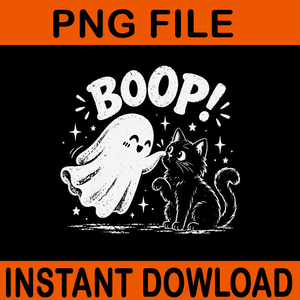 Boop Cat Ghost SVG, Ghost Boop Cat svg