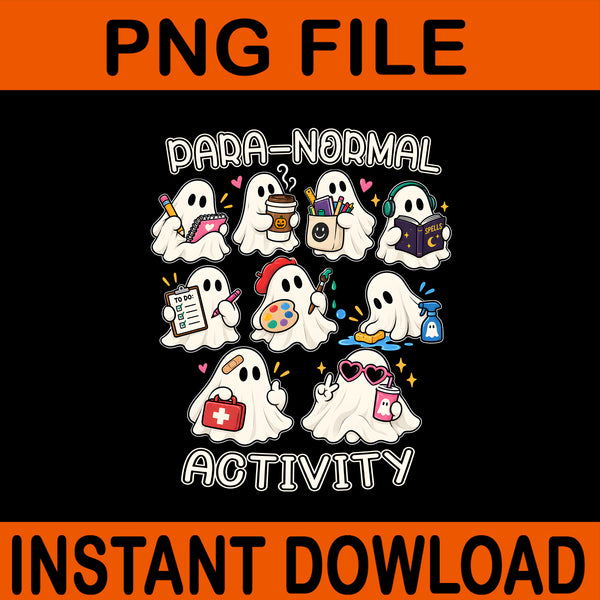 Para Normal Activities Ghost Png, Para Normal Activities Sped Teachers Ghost Fall Halloween Png, Para Normal Activities Halloween Png, Ghost