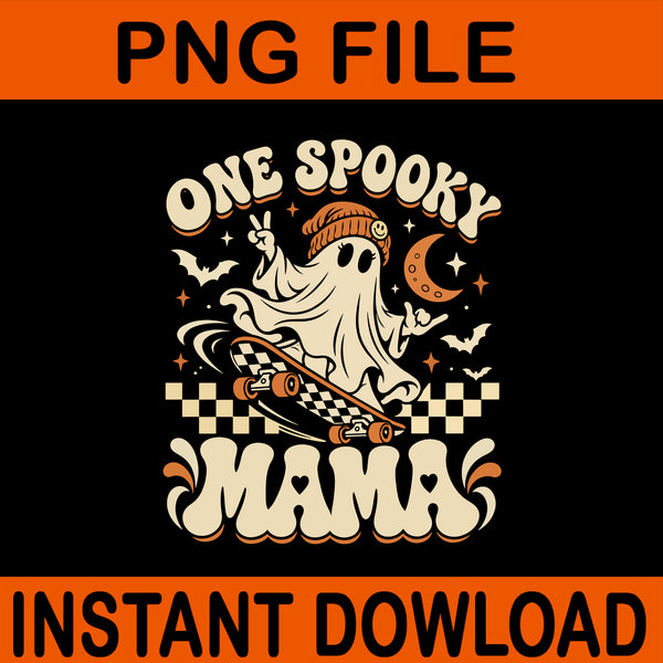 One Spooky Mama Boo Svg, One Spooky Mama Boo Png, Ghost First Halloween, Mama Ghost Png, Ghost Halloween Png, Mama Boo Ghost Png