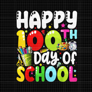 Happy 100th Day Of School Teacher Student Png, 100th Day of School Png, School Teacher Png