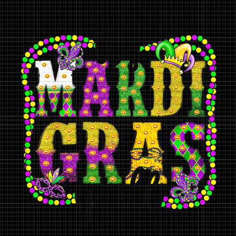 It’s Mardi Gras Yall Png, Parade Festival Beads Mask Feathers Png, Mardi Gras New Orleans Png