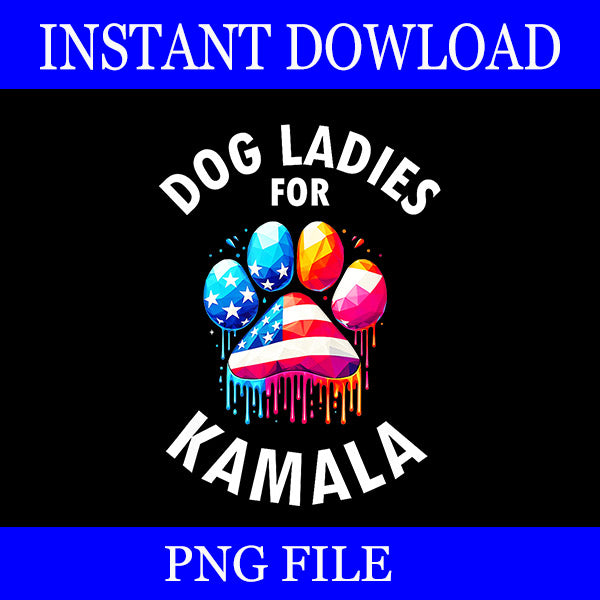 Dog Ladies For Kamala PNG