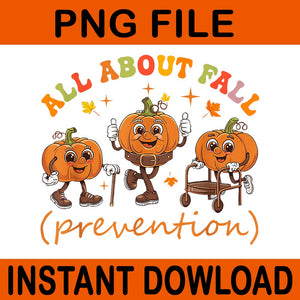 I Love Fall Prevention Thanksgiving Pumpkins Old PNG