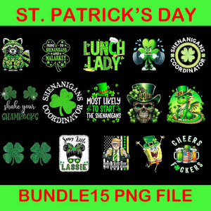 Bundle St Patrick's Day Png, Patrick's Day Bundle Png, Bundle Irish Png