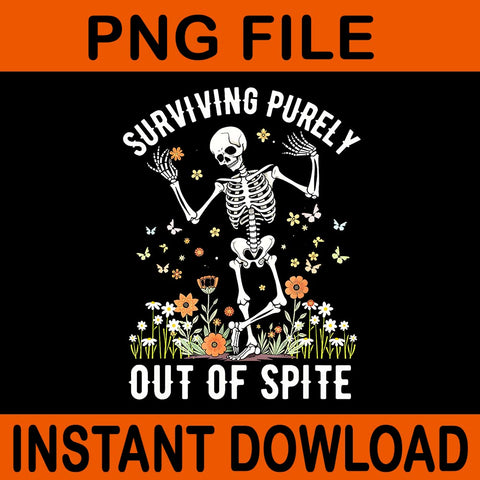  Skeleton Surviving Out of Spite - Alive Out of Spite PNG