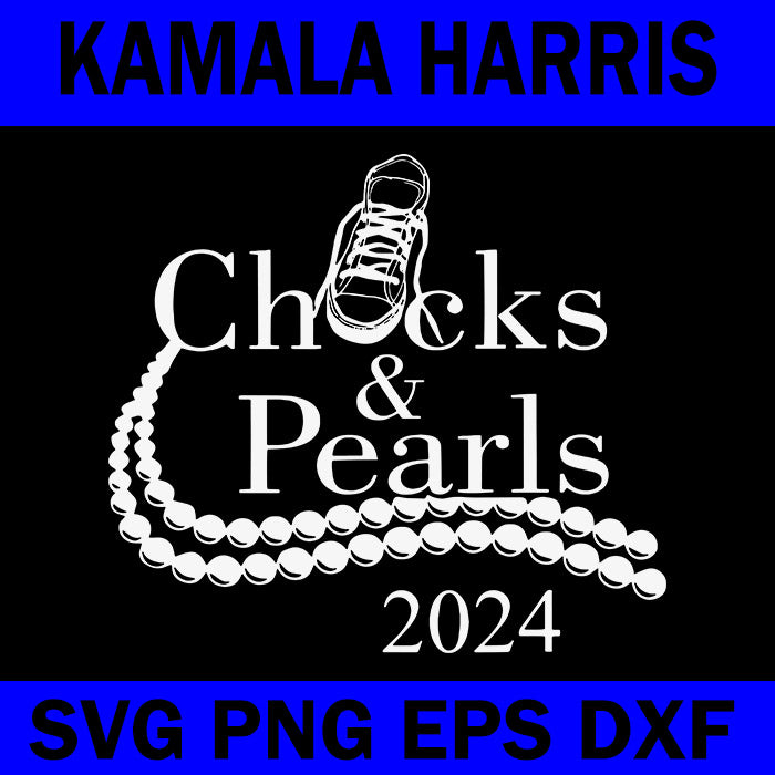 Chucks And Pearls 2024 SVG