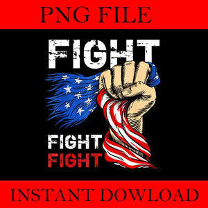 Fight fight fight trump png, trump 2024 png