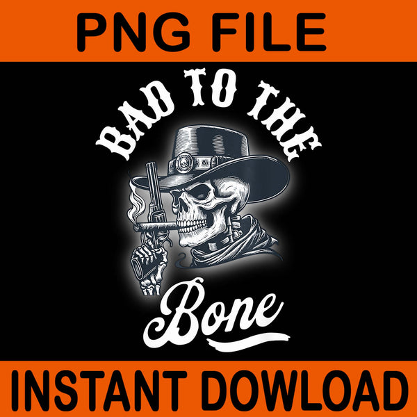 Bad to The Bone Skeleton Dabbing Dance Rib Cage Halloween PNG, Bad to The Bone Skeleton PNG