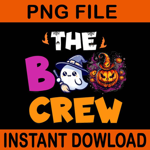  The Boo Crew Halloween PNG