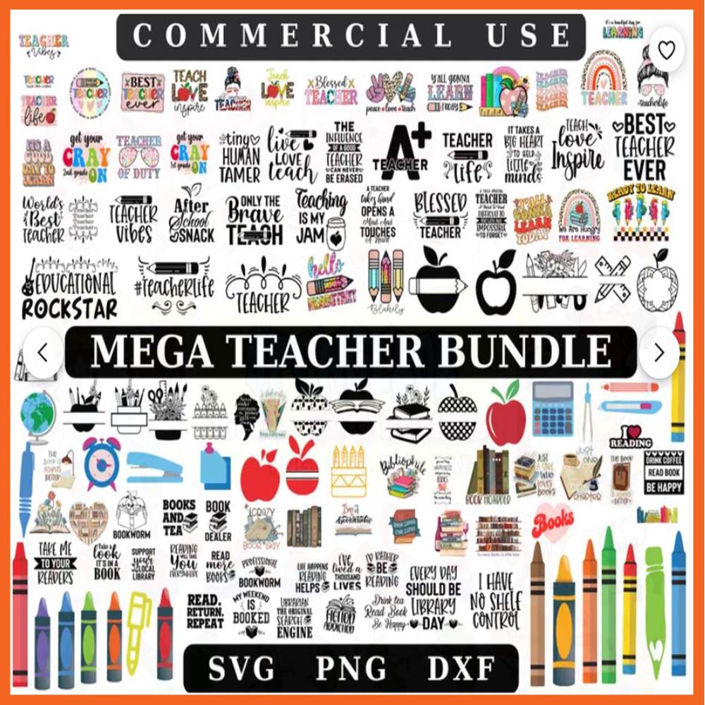 Teacher Bundle Svg