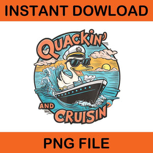 Quackin' And Cruisin' PNG