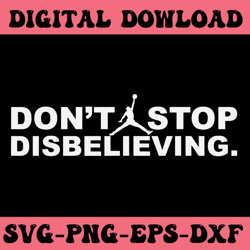 Don't Stop Disbelieving SVG