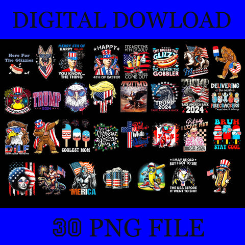 Bundle 4th Of July PNG, Bigfoot 4th Of July PNG, Bigfoot Merica PNG, Bigfoot Merica Rock PNG